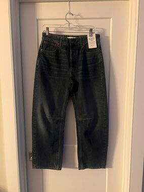 Madewell Barrel-Leg Flare Jeans in Danver Wash - NWT!